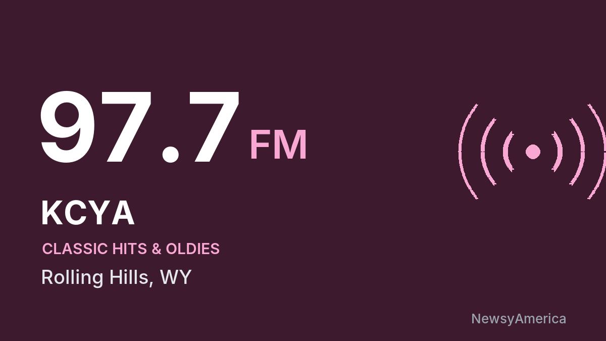 KCYA 97.7 FM – Rolling Hills