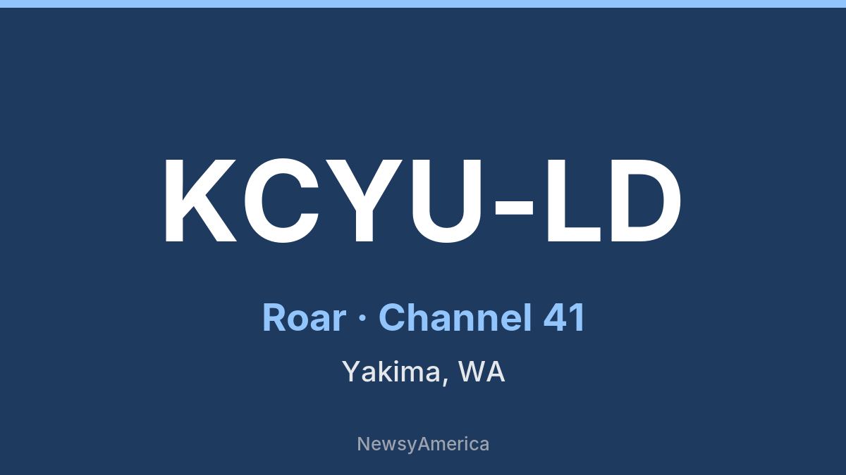 KCYU-LD – Roar 41 Yakima