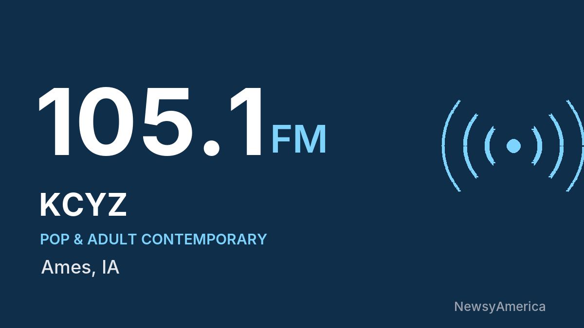 KCYZ 105.1 FM – Ames