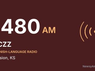 KCZZ 1480 AM, Mission, KS