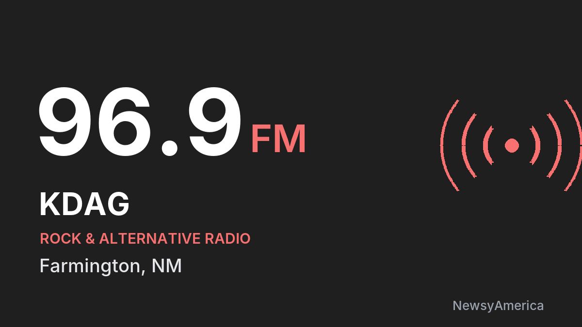 KDAG 96.9 FM – Farmington