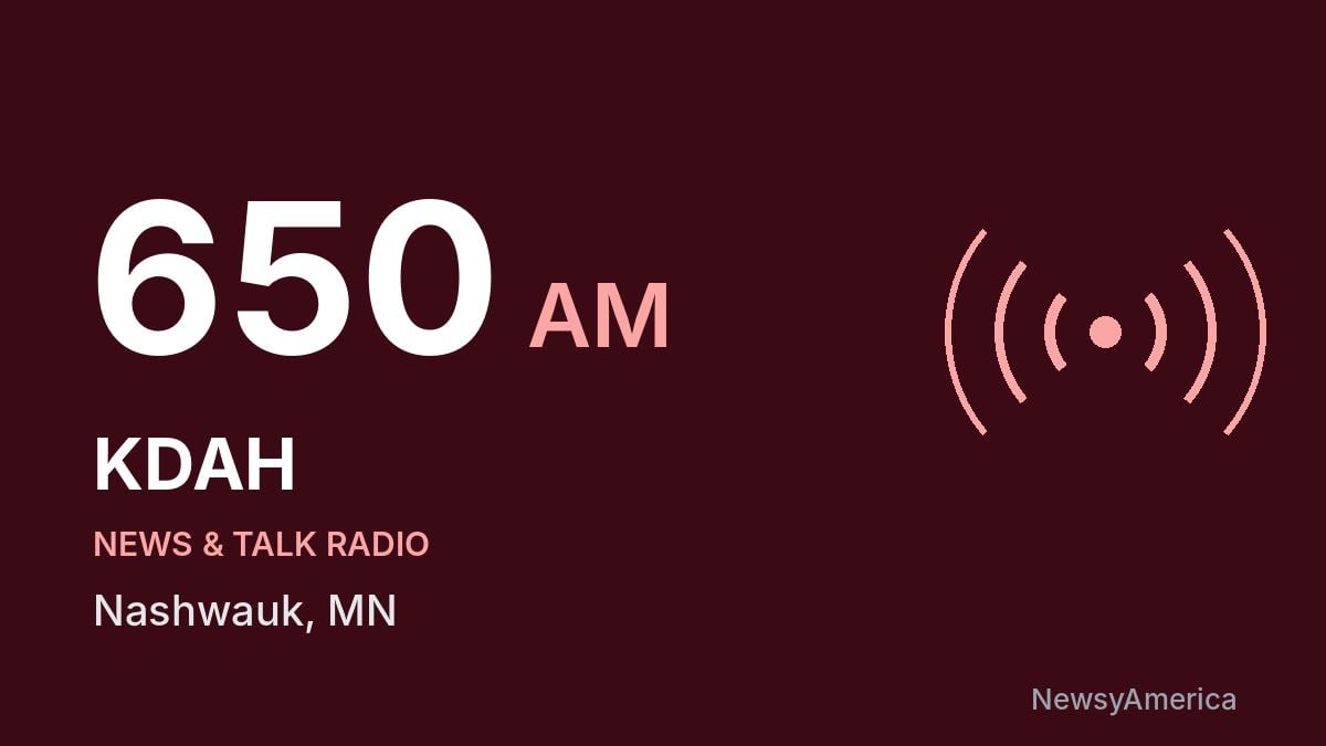 KDAH 650 AM – Nashwauk