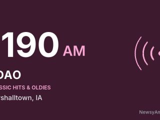 KDAO 1190 AM, Marshalltown, IA