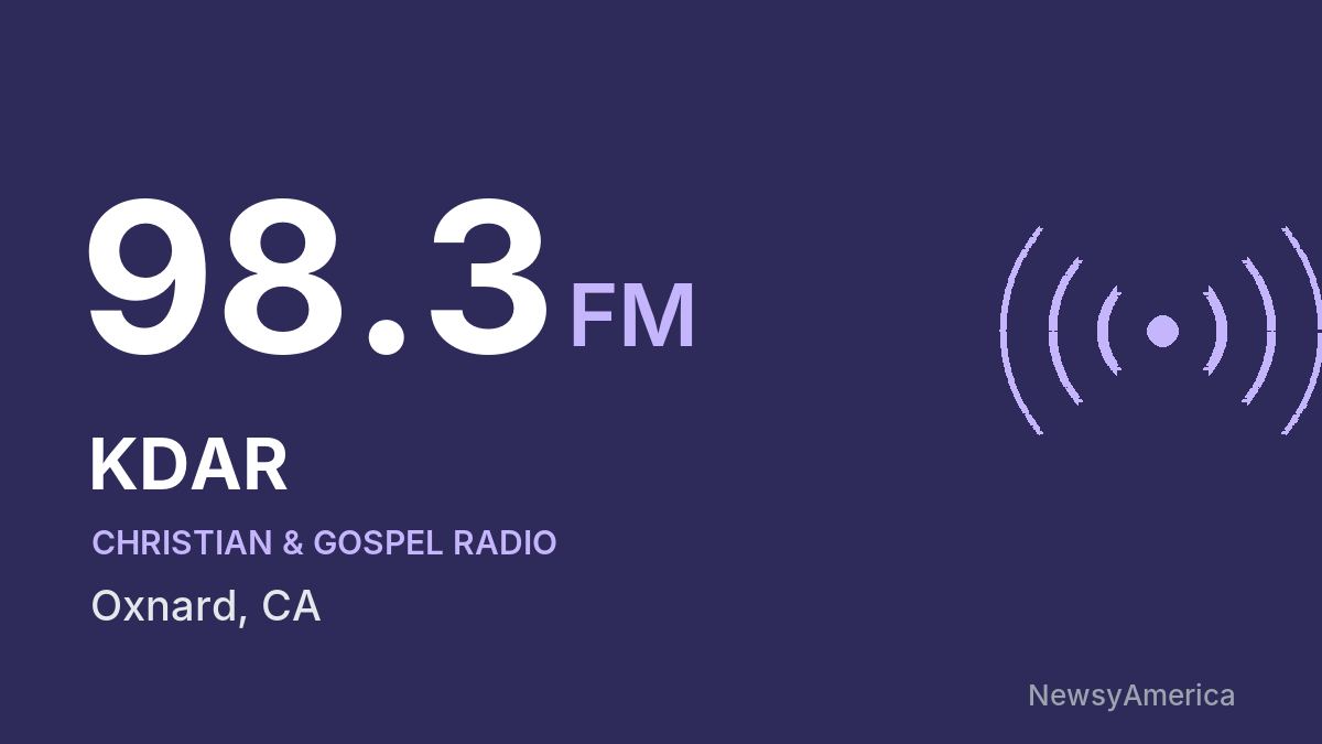 KDAR 98.3 FM – Oxnard