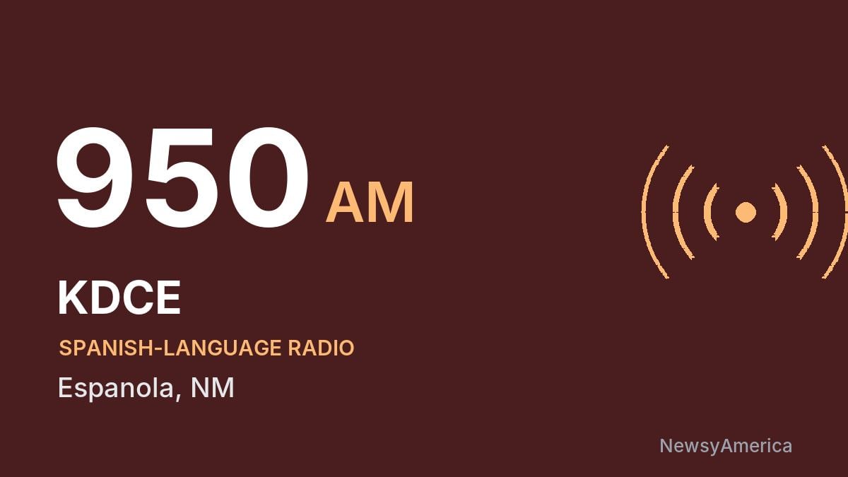 KDCE 950 AM – Espanola