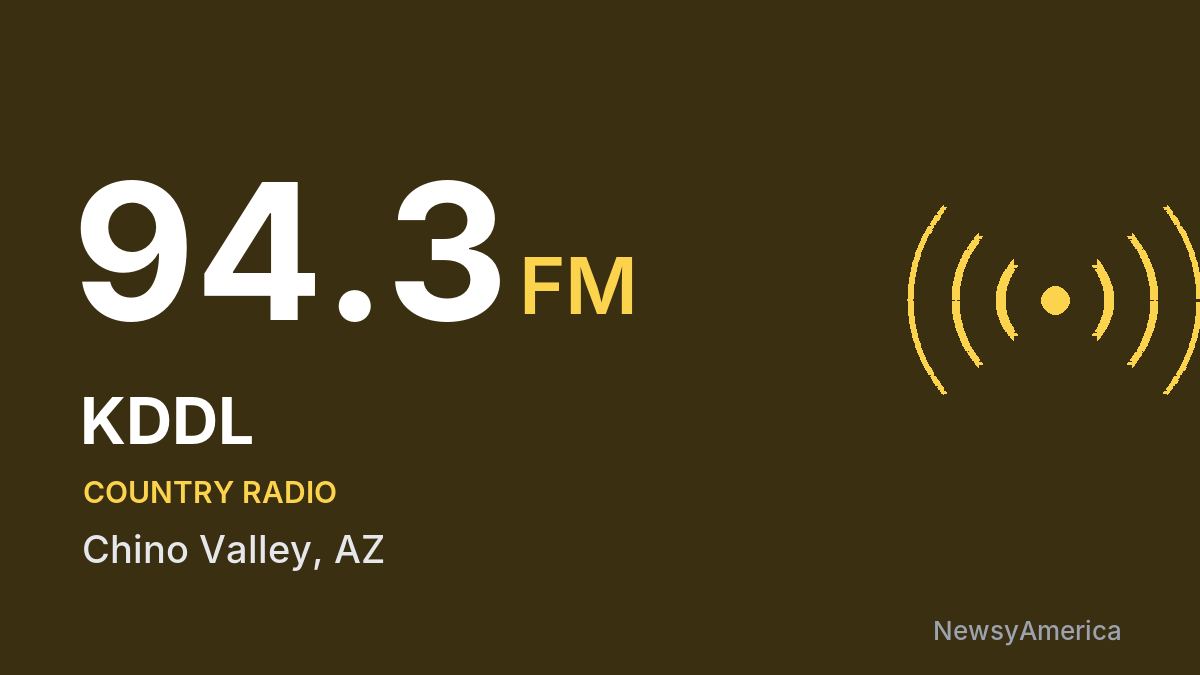 KDDL 94.3 FM – Chino Valley