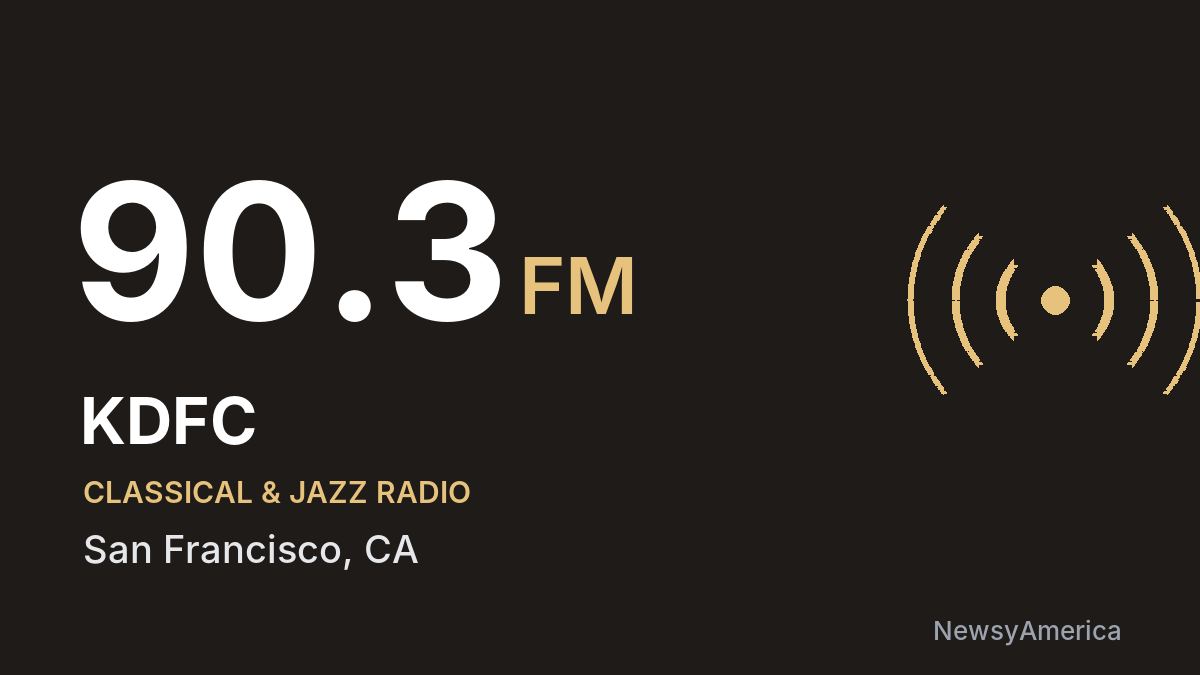 KDFC 90.3 FM – San Francisco