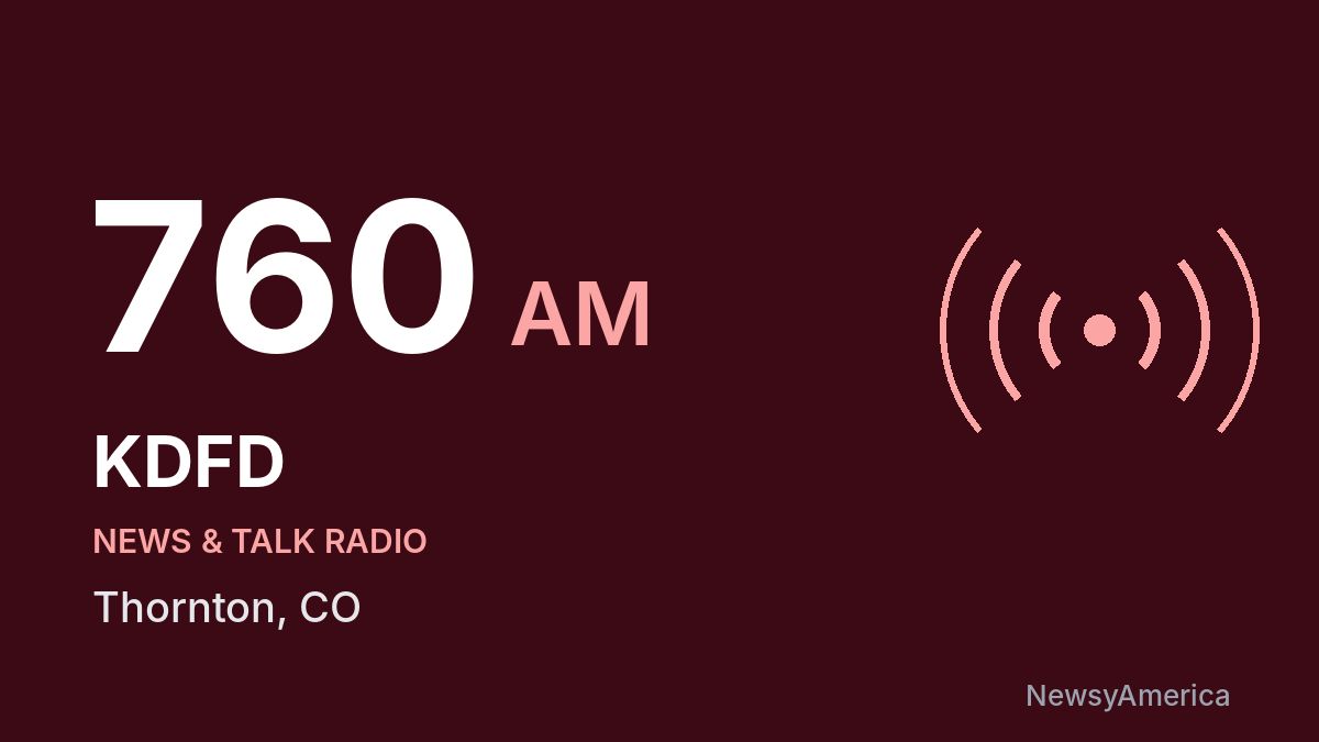 KDFD 760 AM – Thornton