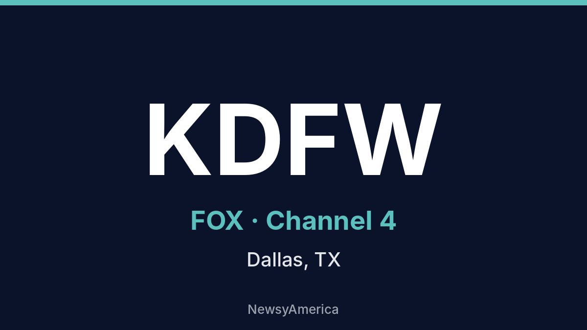 KDFW – FOX 4 Dallas