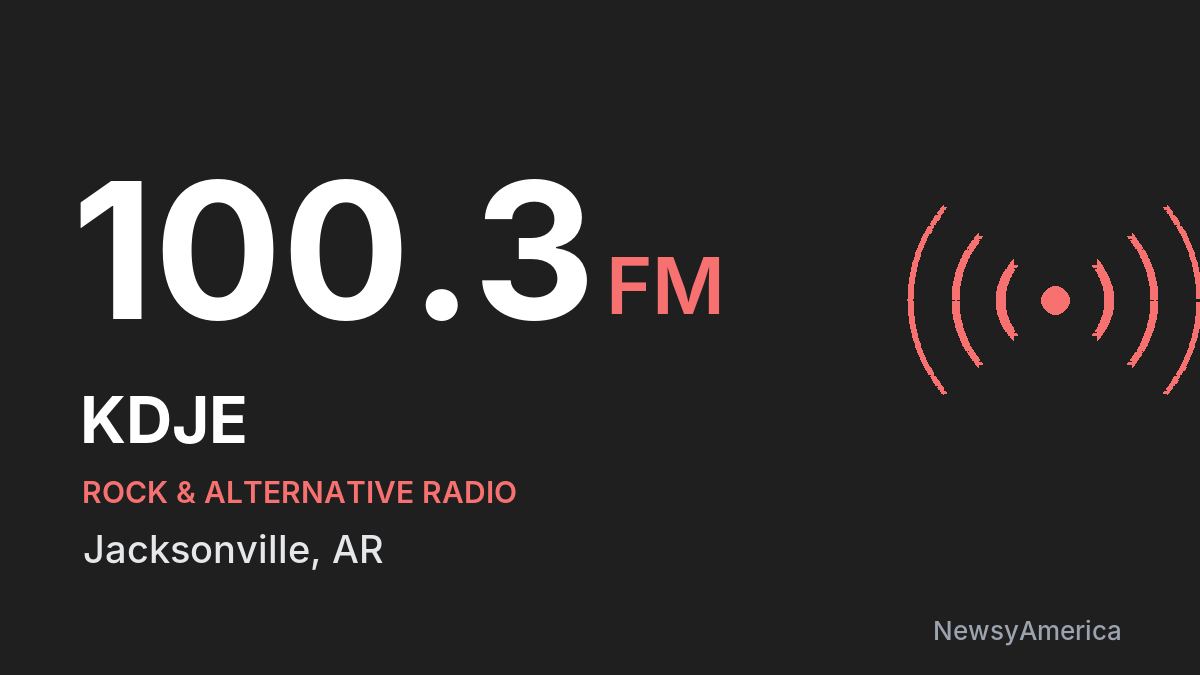 KDJE 100.3 FM – Jacksonville