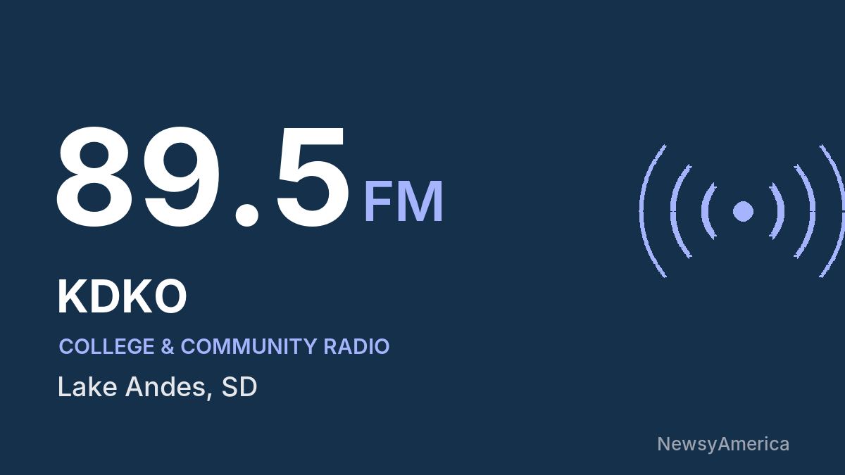 KDKO 89.5 FM – Lake Andes