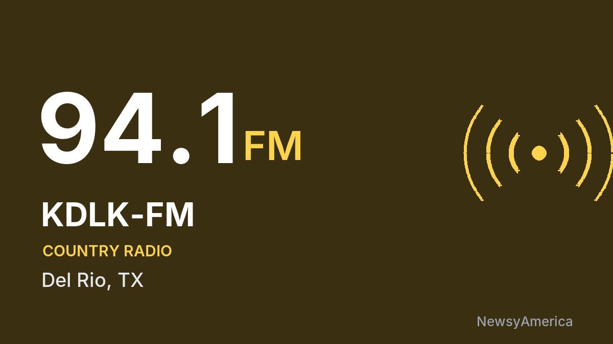 KDLK-FM 94.1 FM – Del Rio
