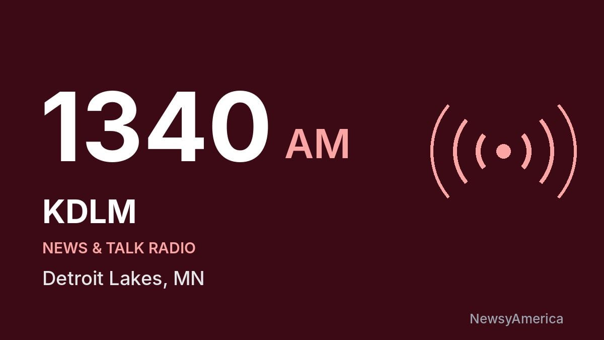 KDLM 1340 AM – Detroit Lakes