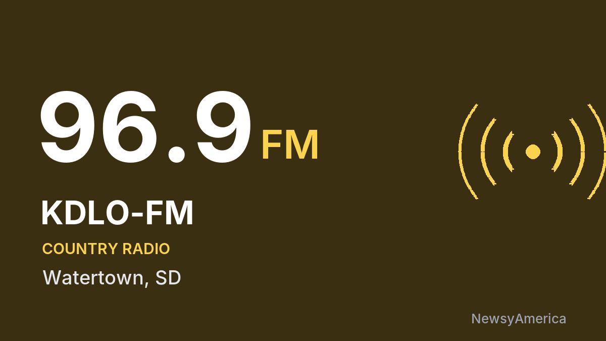 KDLO-FM 96.9 FM – Watertown