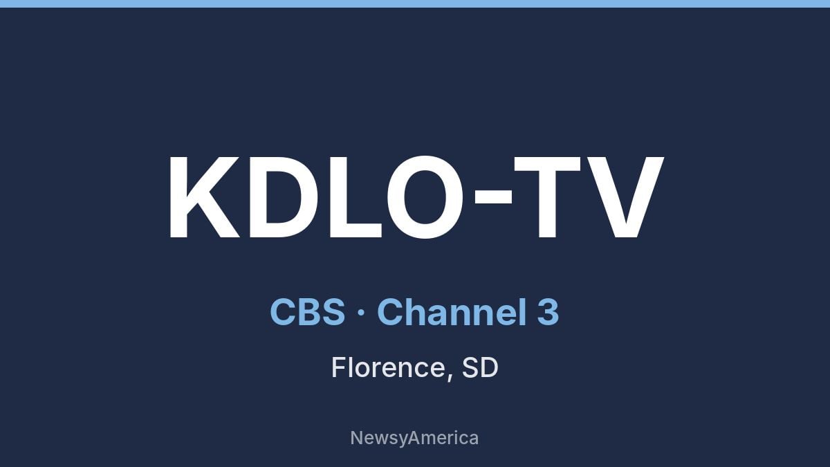 KDLO-TV – CBS 3 Sioux Falls