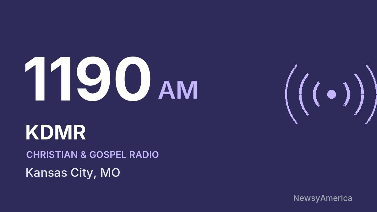 KDMR 1190 AM – Kansas City