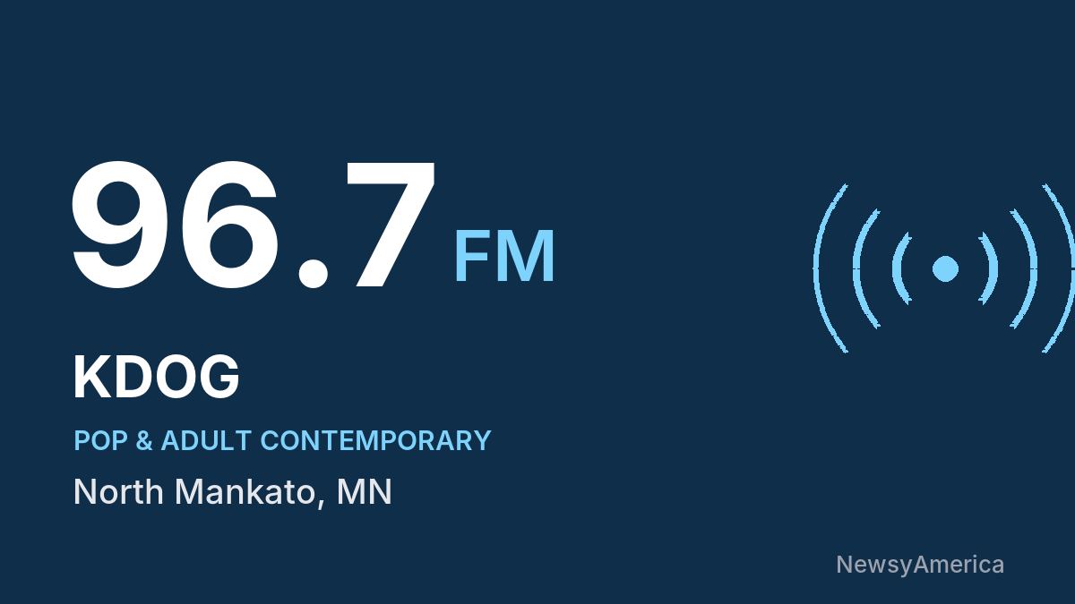 KDOG 96.7 FM – North Mankato