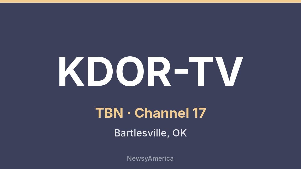 KDOR-TV – TBN 17 Tulsa