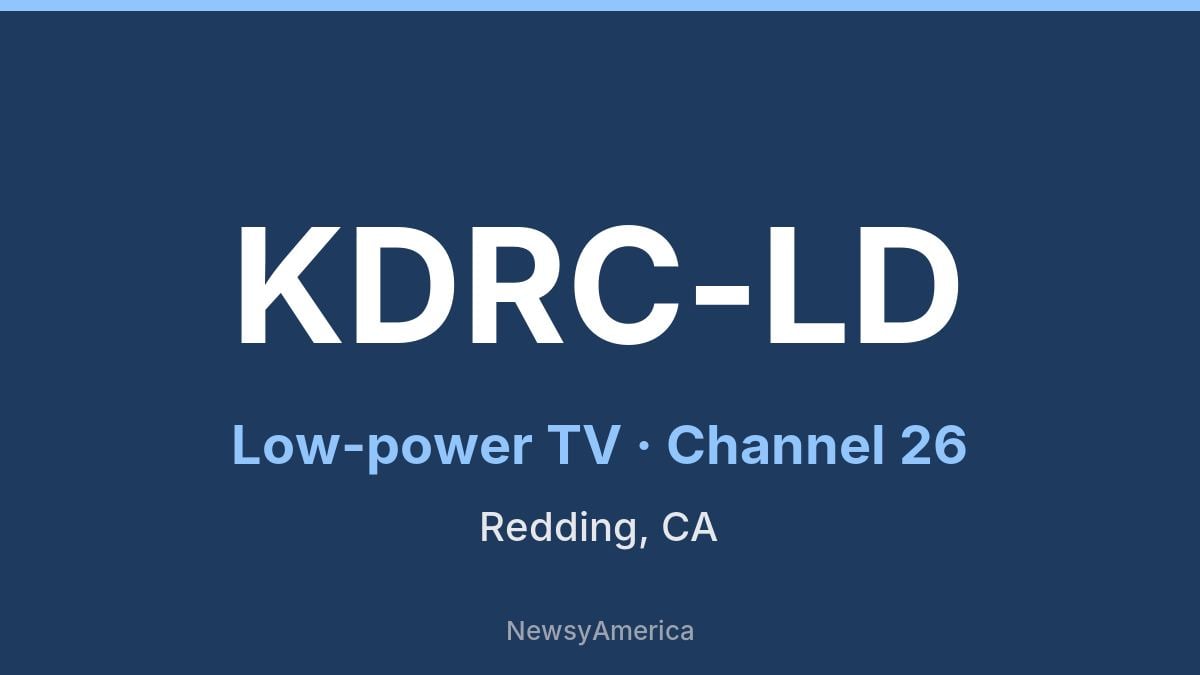KDRC-LD – Channel 26 Chico