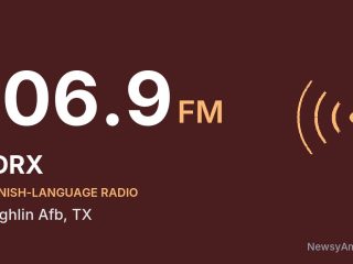 KDRX 106.9 FM, Laughlin Afb, TX