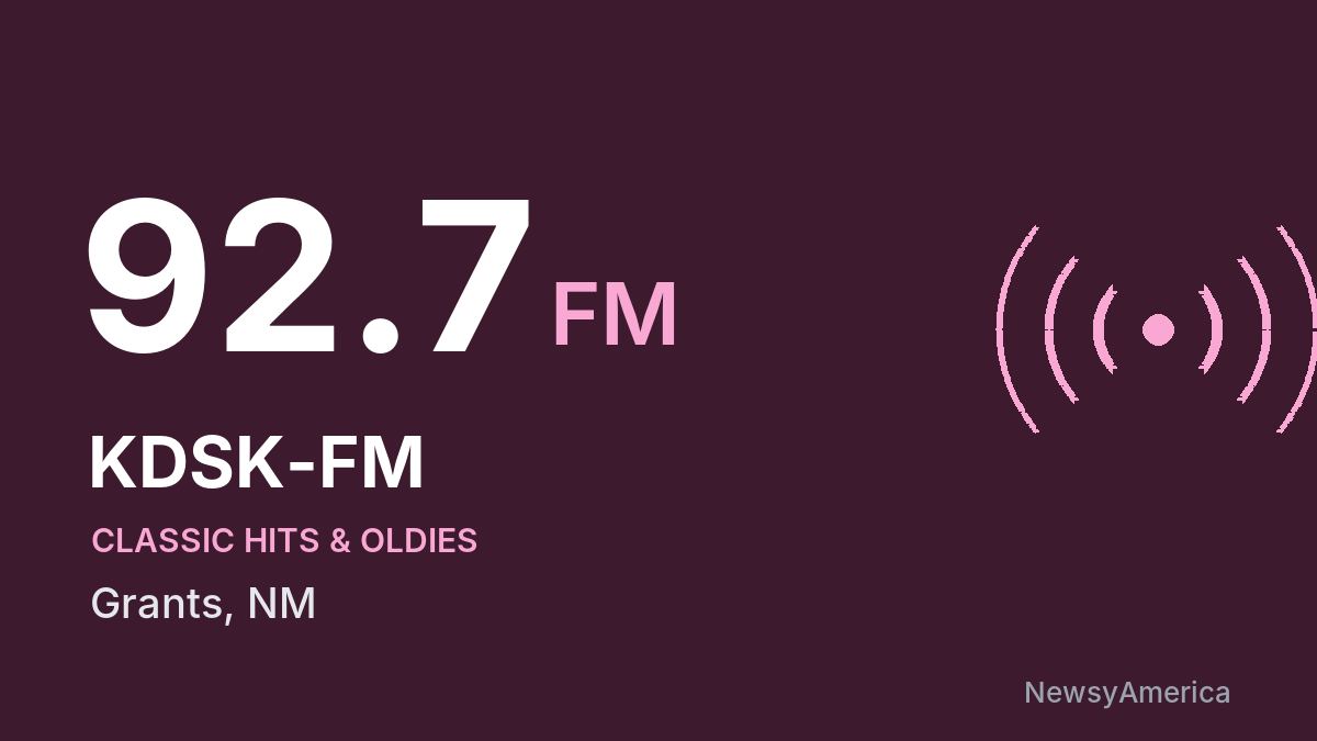 KDSK-FM 92.7 FM – Grants