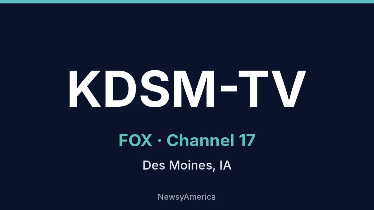 KDSM-TV – FOX 17 Des Moines