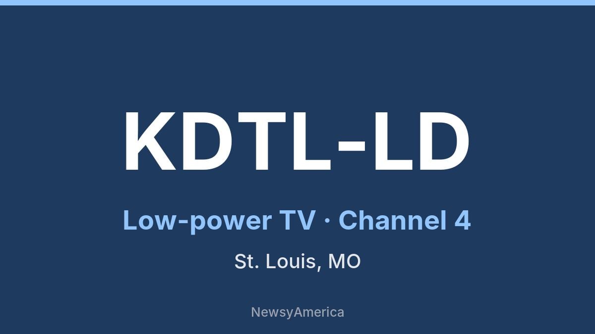 KDTL-LD – Channel 4 St. Louis