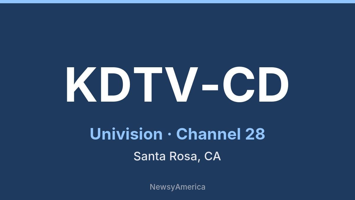 KDTV-CD – Univision 28 San Francisco