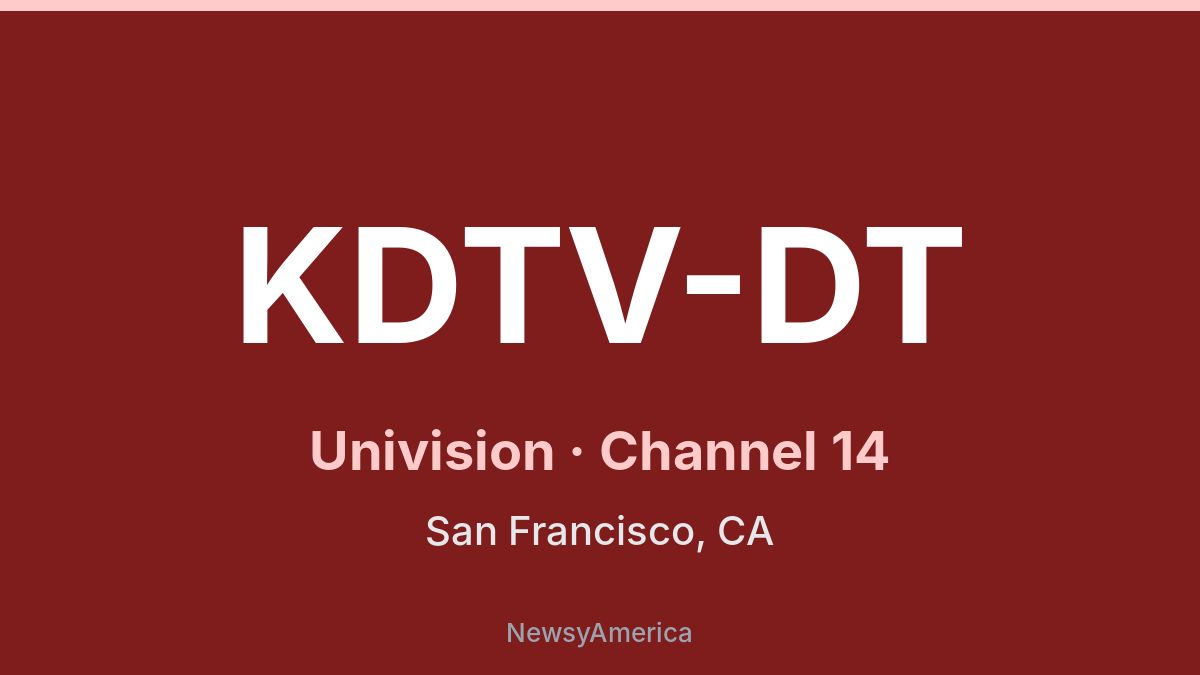 KDTV-DT – Univision 14 San Francisco