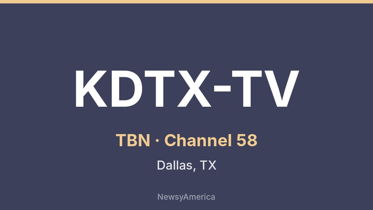 KDTX-TV – TBN 58 Dallas