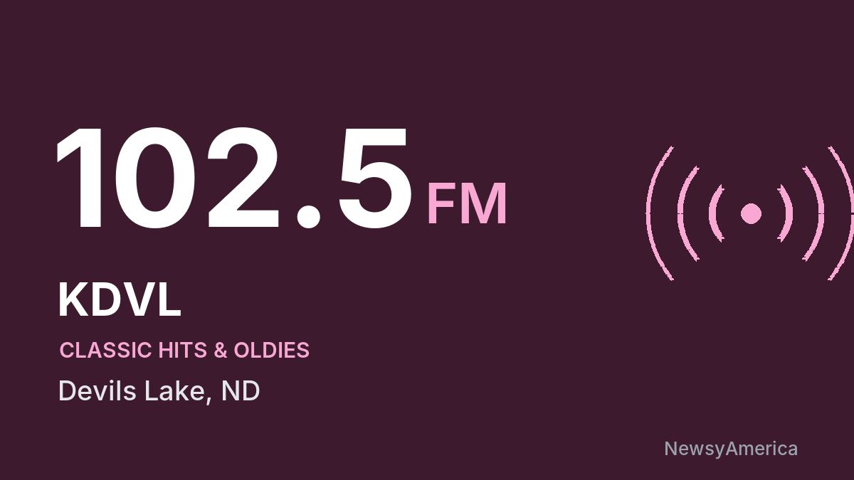 KDVL 102.5 FM – Devils Lake