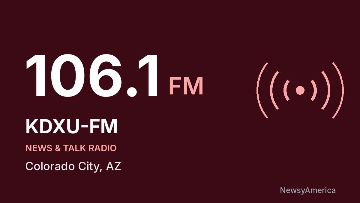 KDXU-FM 106.1 FM – Colorado City