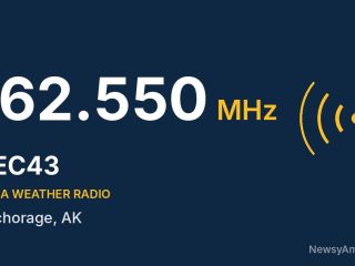 KEC43 NOAA Weather Radio 162.550 MHz, Anchorage, AK