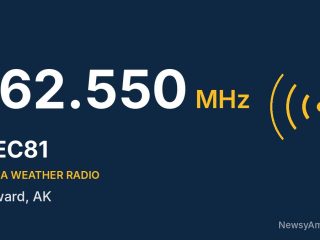 KEC81 NOAA Weather Radio 162.550 MHz, Seward, AK