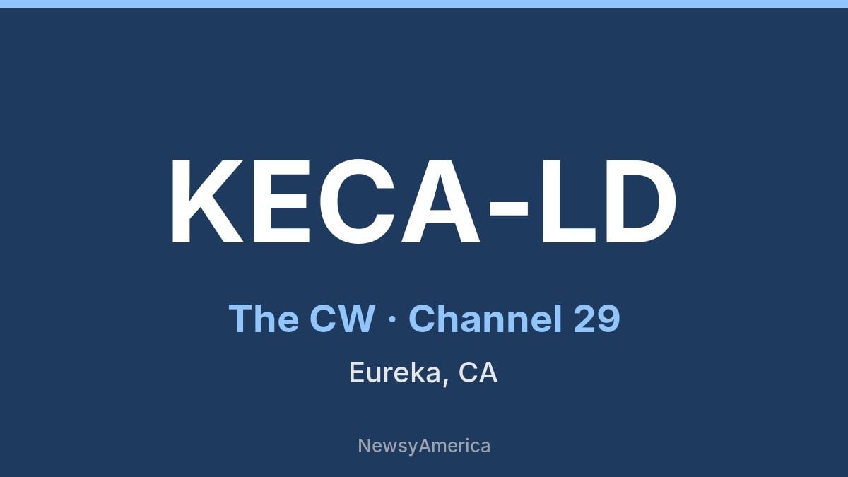 KECA-LD – The CW 29 Eureka