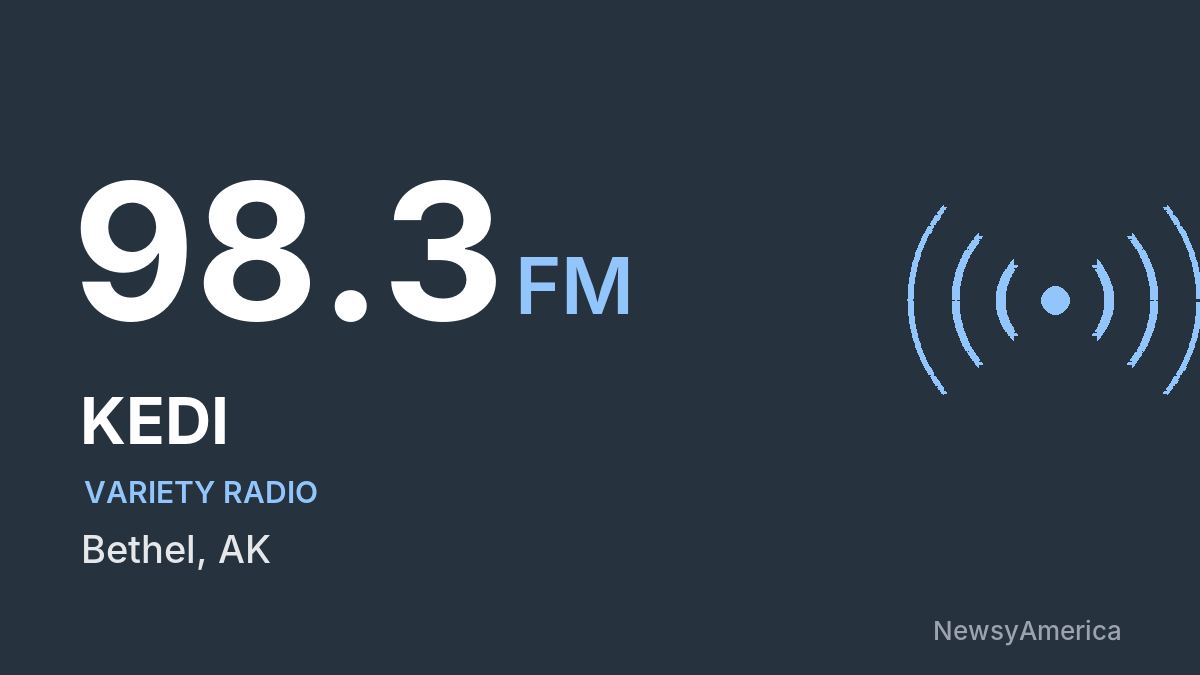 KEDI 98.3 FM – Bethel
