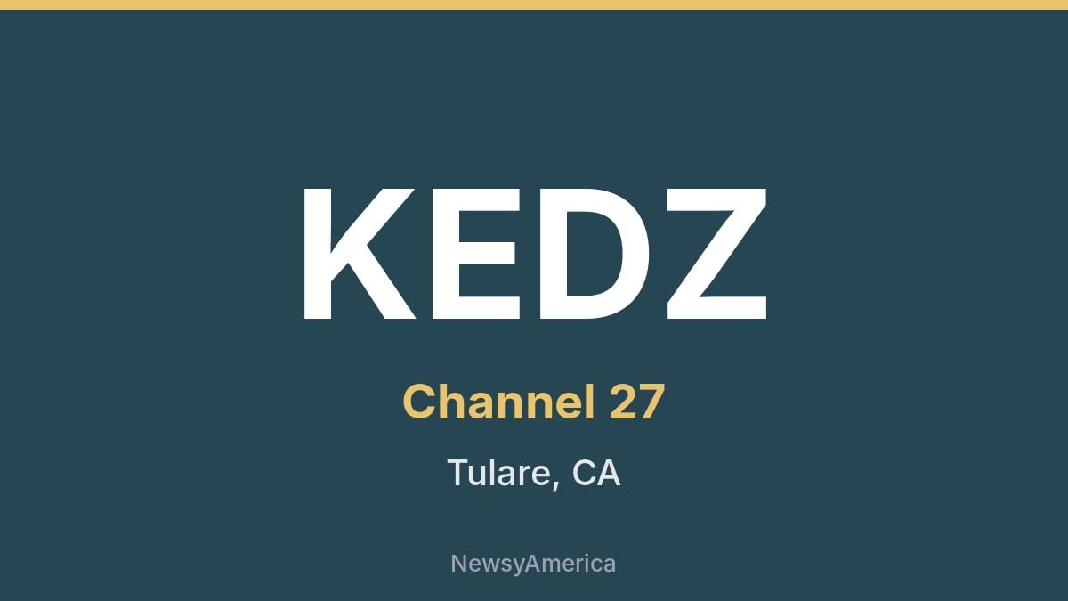 KEDZ – Channel 27 Fresno