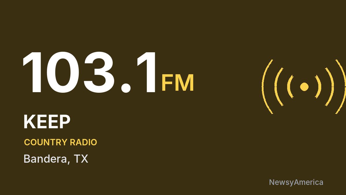 KEEP 103.1 FM – Bandera