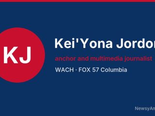 Kei’Yona Jordon, anchor and multimedia journalist, WACH
