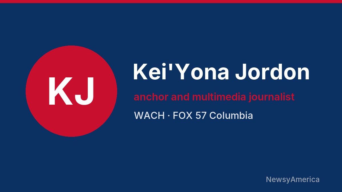 Kei’Yona Jordon – WACH, Columbia