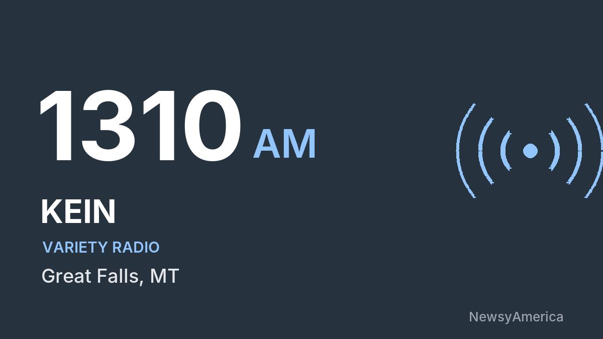 KEIN 1310 AM – Great Falls