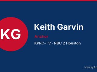 Keith Garvin, Anchor, KPRC-TV