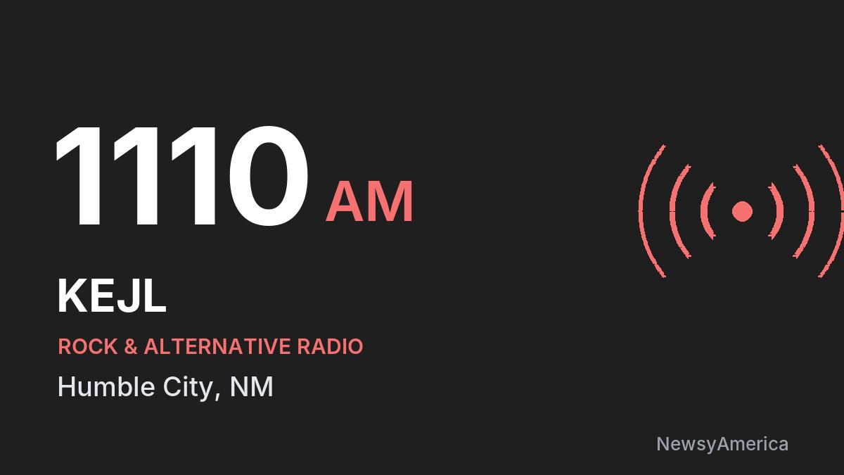 KEJL 1110 AM – Humble City