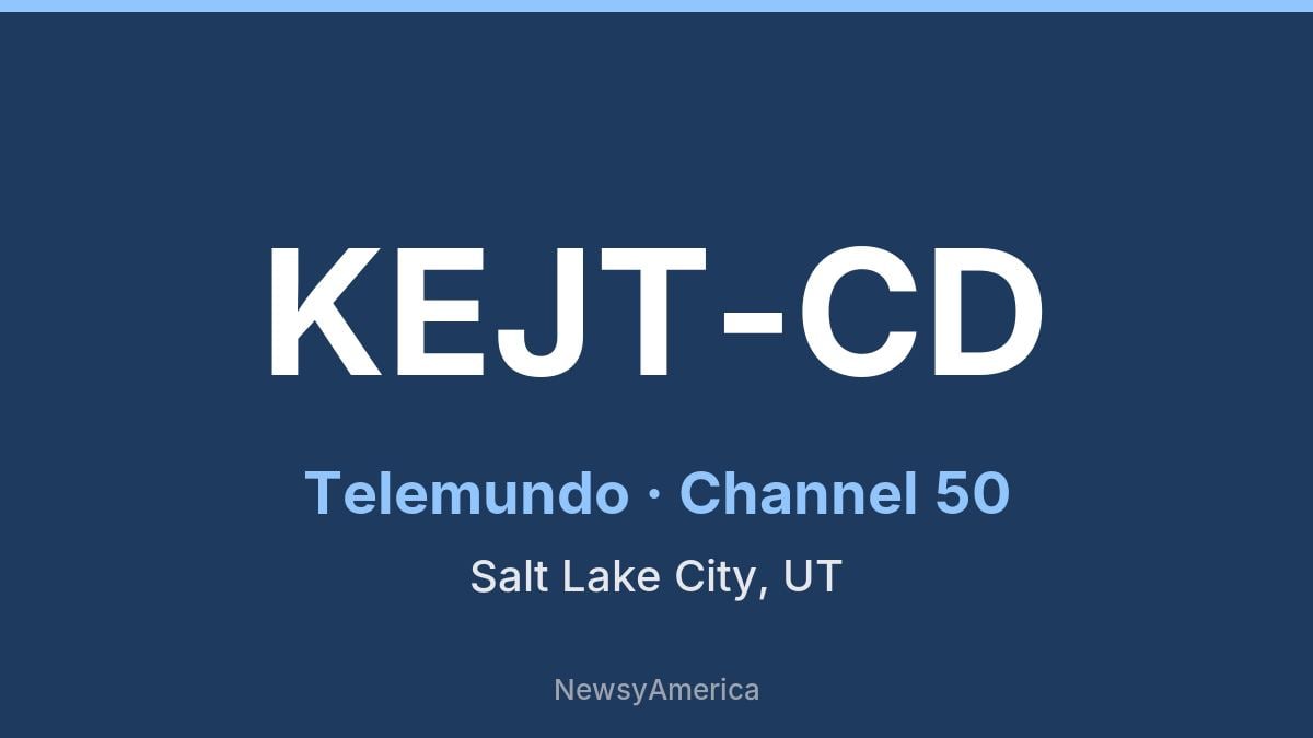 KEJT-CD – Telemundo 50 Salt Lake City