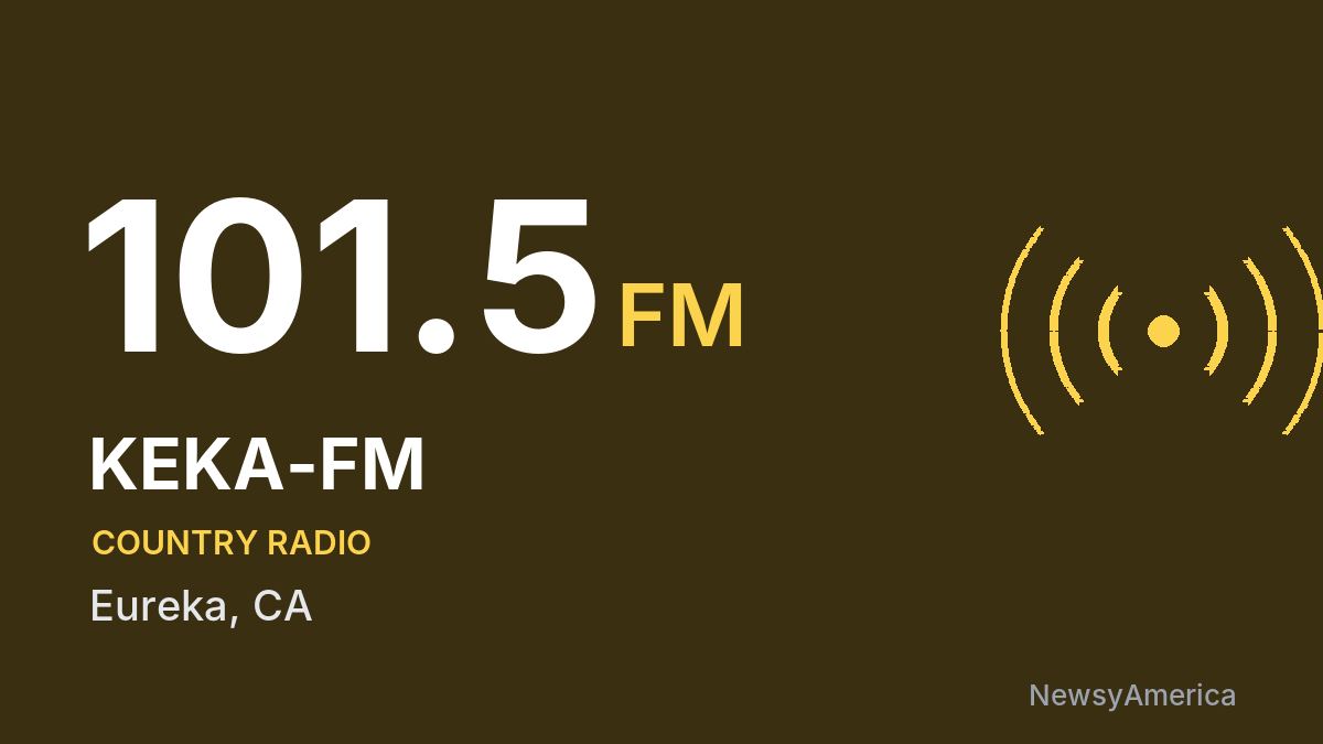 KEKA-FM 101.5 FM – Eureka