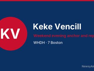 Keke Vencill, Weekend evening anchor and reporter, WHDH