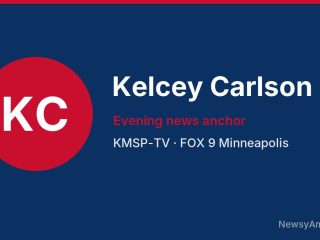 Kelcey Carlson, Evening news anchor, KMSP-TV