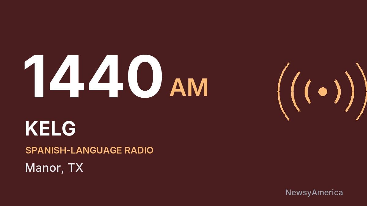 KELG 1440 AM – Manor