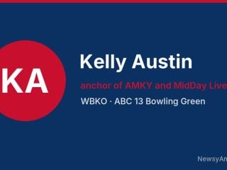 Kelly Austin, anchor of AMKY and MidDay Live, WBKO