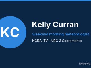 Kelly Curran, weekend morning meteorologist, KCRA-TV
